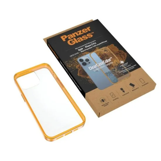 Cover I Phone 13 Pro Panzerglass Military Grade - Tangerine